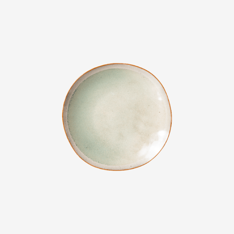 Assiette 70s ceramics - 22 cm - lot de 2 – Image 2