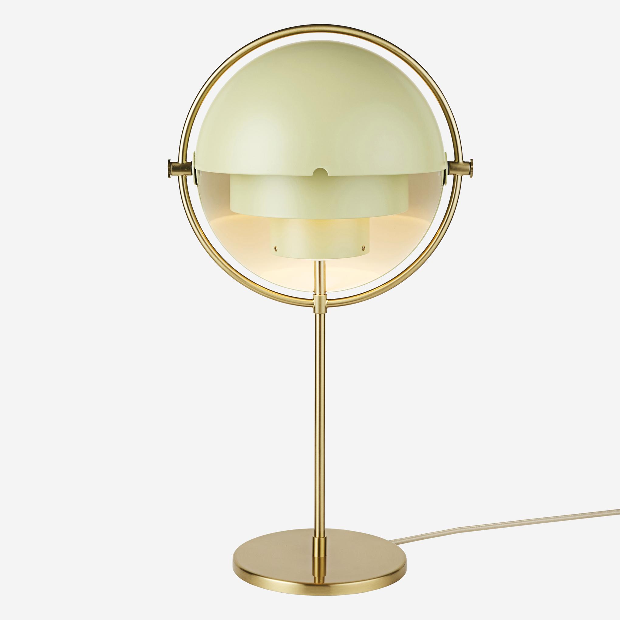 lampe à poser multi lite laiton
