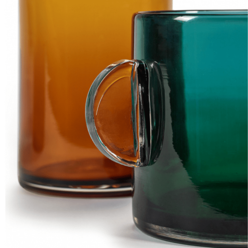 Vase bleu foncé Wind & Fire – Image 3