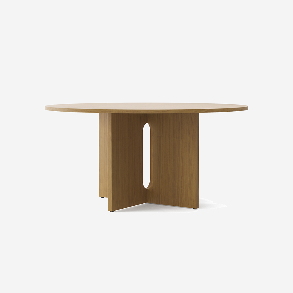 Table à manger Androgyne Ronde — 150cm — Bois – Image 10