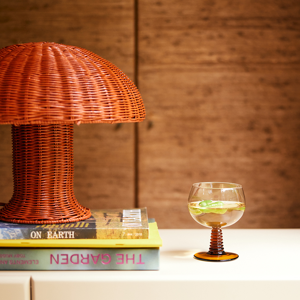 Lampe à Poser en Rotin - Corail – Image 5