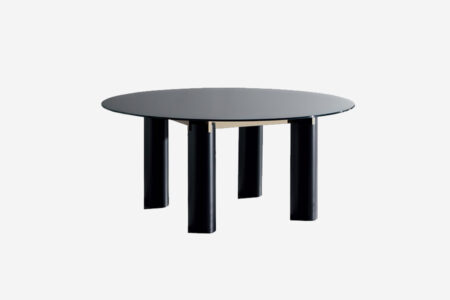 table à manger daen 36 — plateau en verre