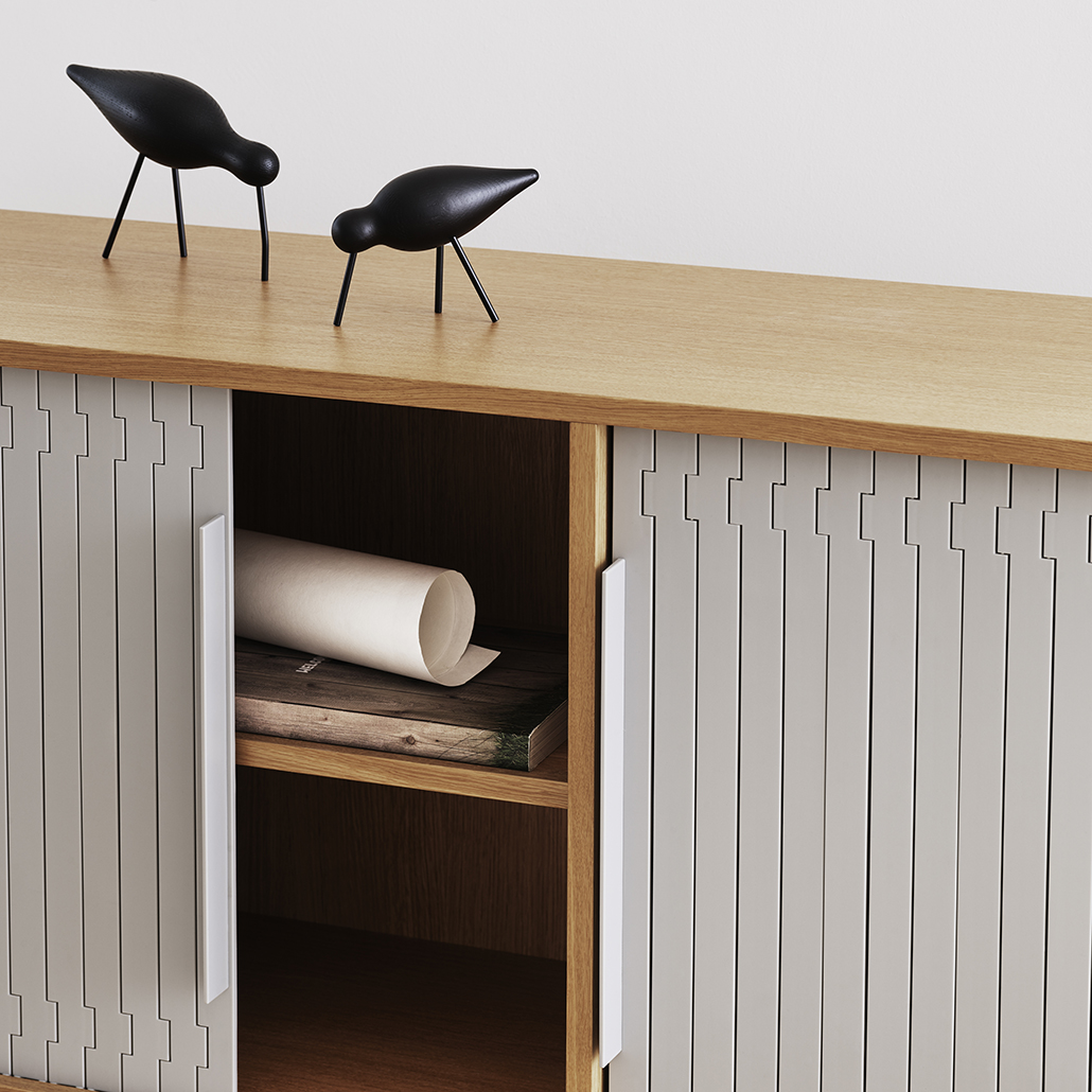 Buffet Jalousi – Gris – Image 4