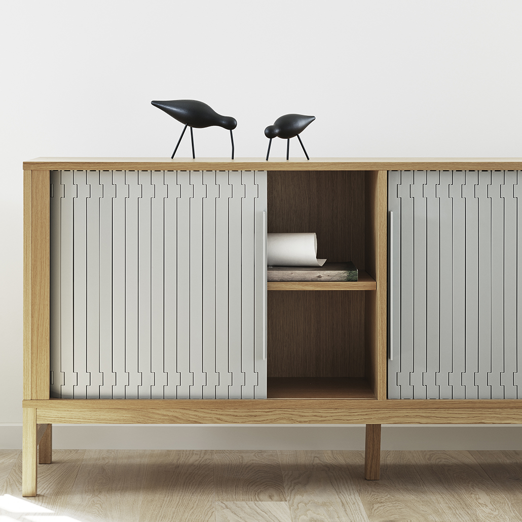 Buffet Jalousi – Gris – Image 5