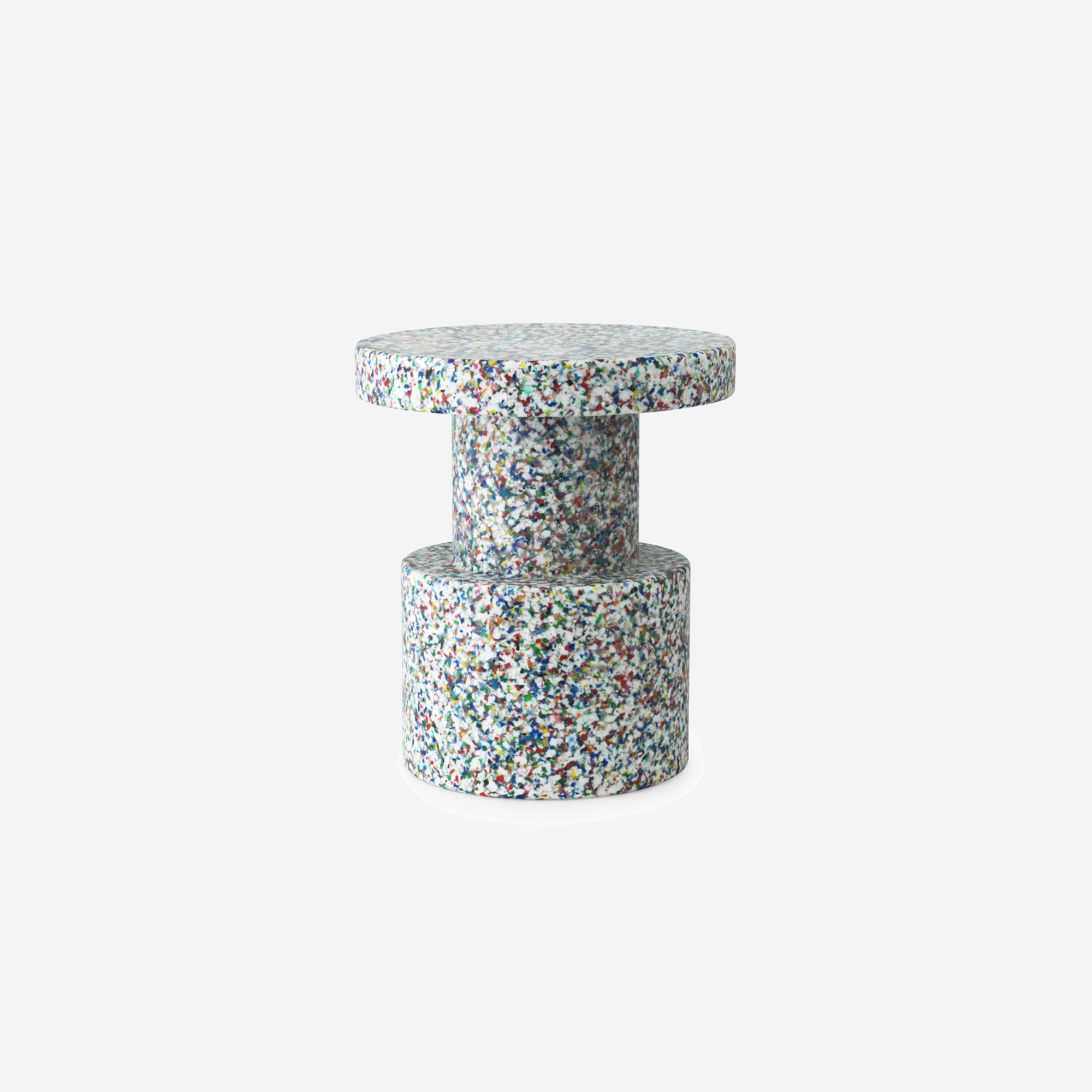 tabouret bit white multi