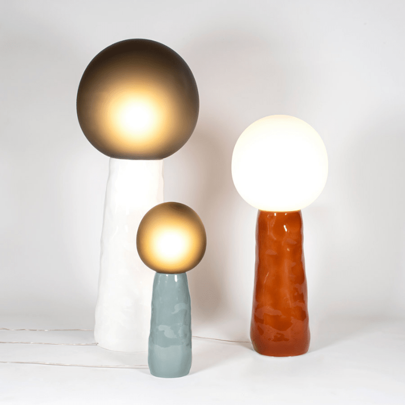 lampe kokeshi de pulpo