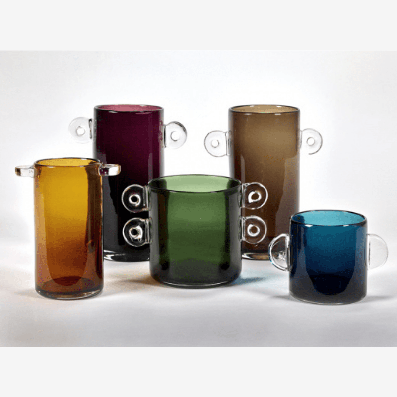 Vase vert foncé Wind & Fire – Image 2