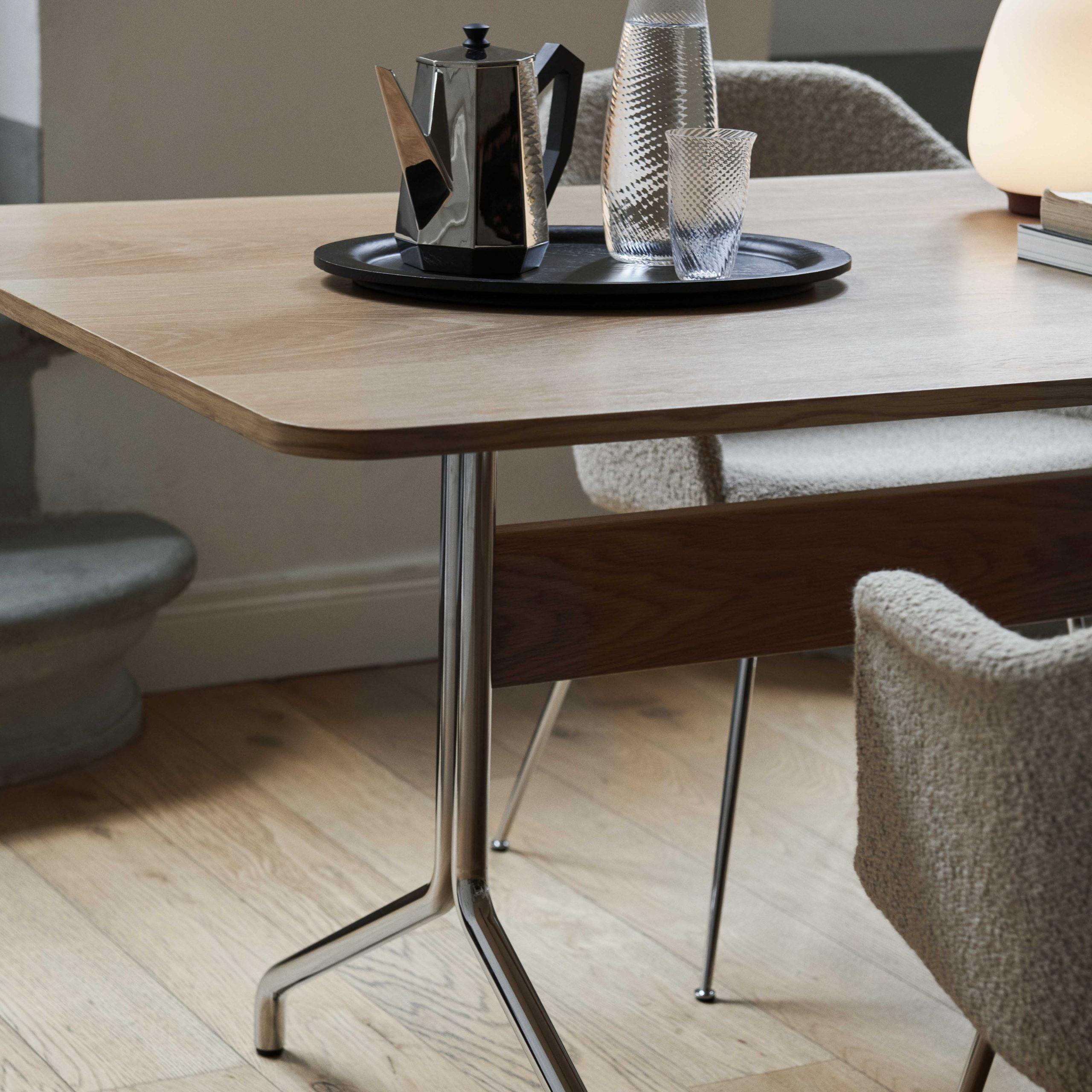 Table Pavilion AV19 – Base Noire – 200cm – Image 2