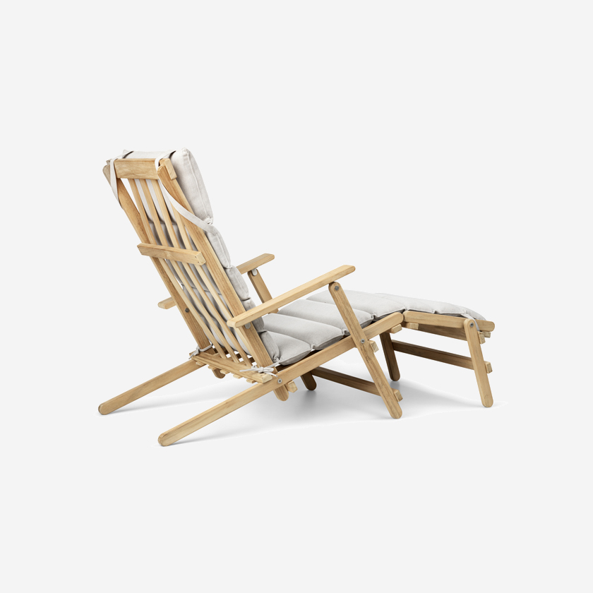 Fauteuil Pliable Deck Avec Repose-Pieds BM5565 – Image 9