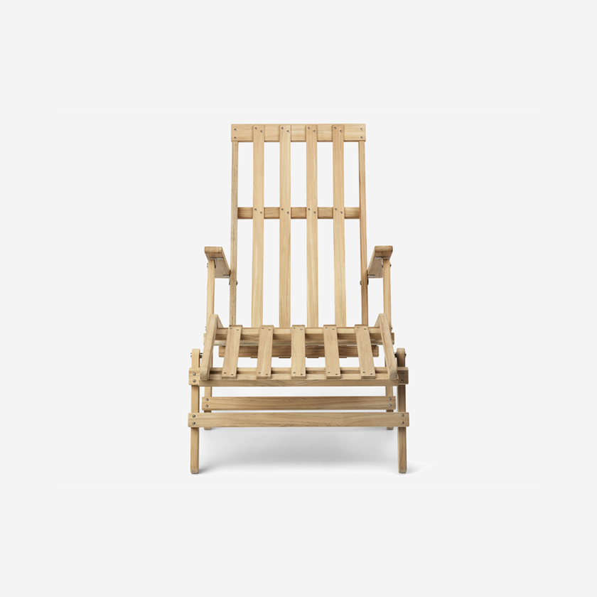 Fauteuil Pliable Deck Avec Repose-Pieds BM5565 – Image 7