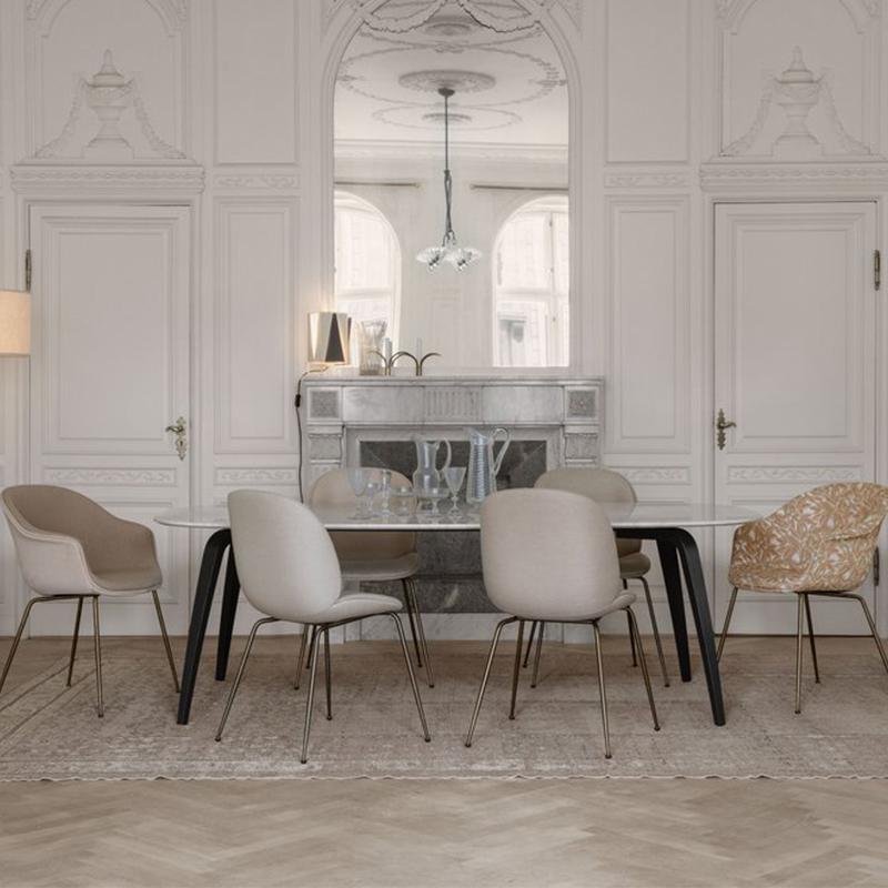 Gubi Dining Table Elliptical - Marbre – Image 2