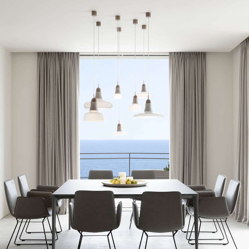 Suspension Shadows PC895 - Opaline et Natural – Image 3