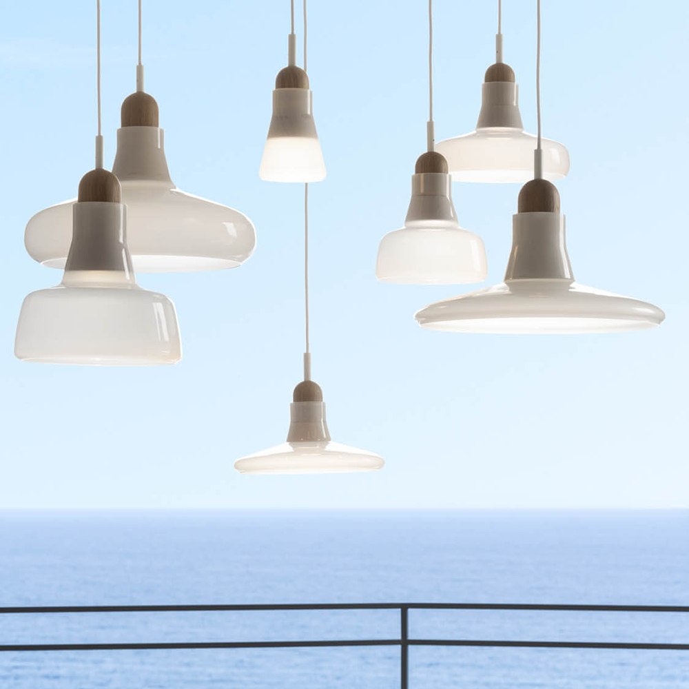 Suspension Shadows PC895 - Opaline et Natural – Image 2