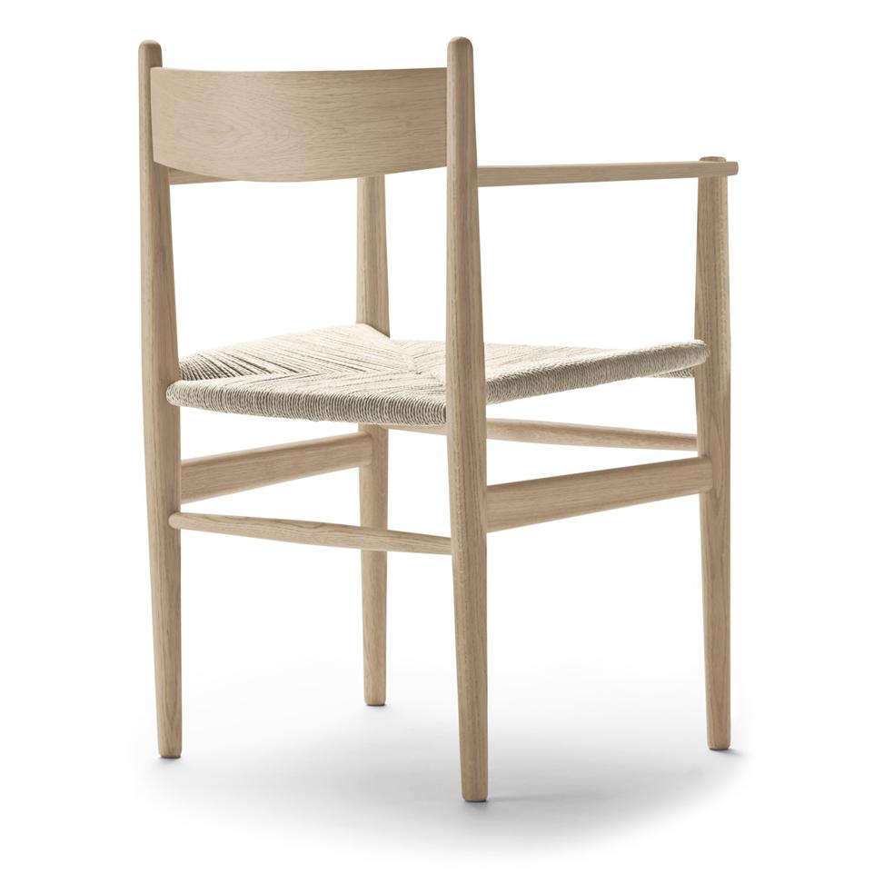 Chaise CH37 en corde naturelle – Image 5