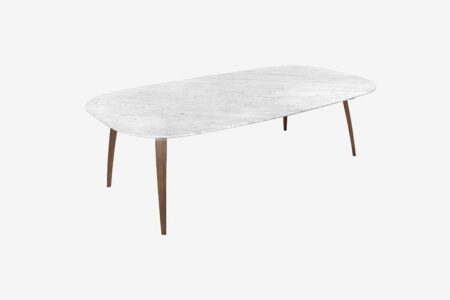 Gubi Dining Table Elliptical - Marbre