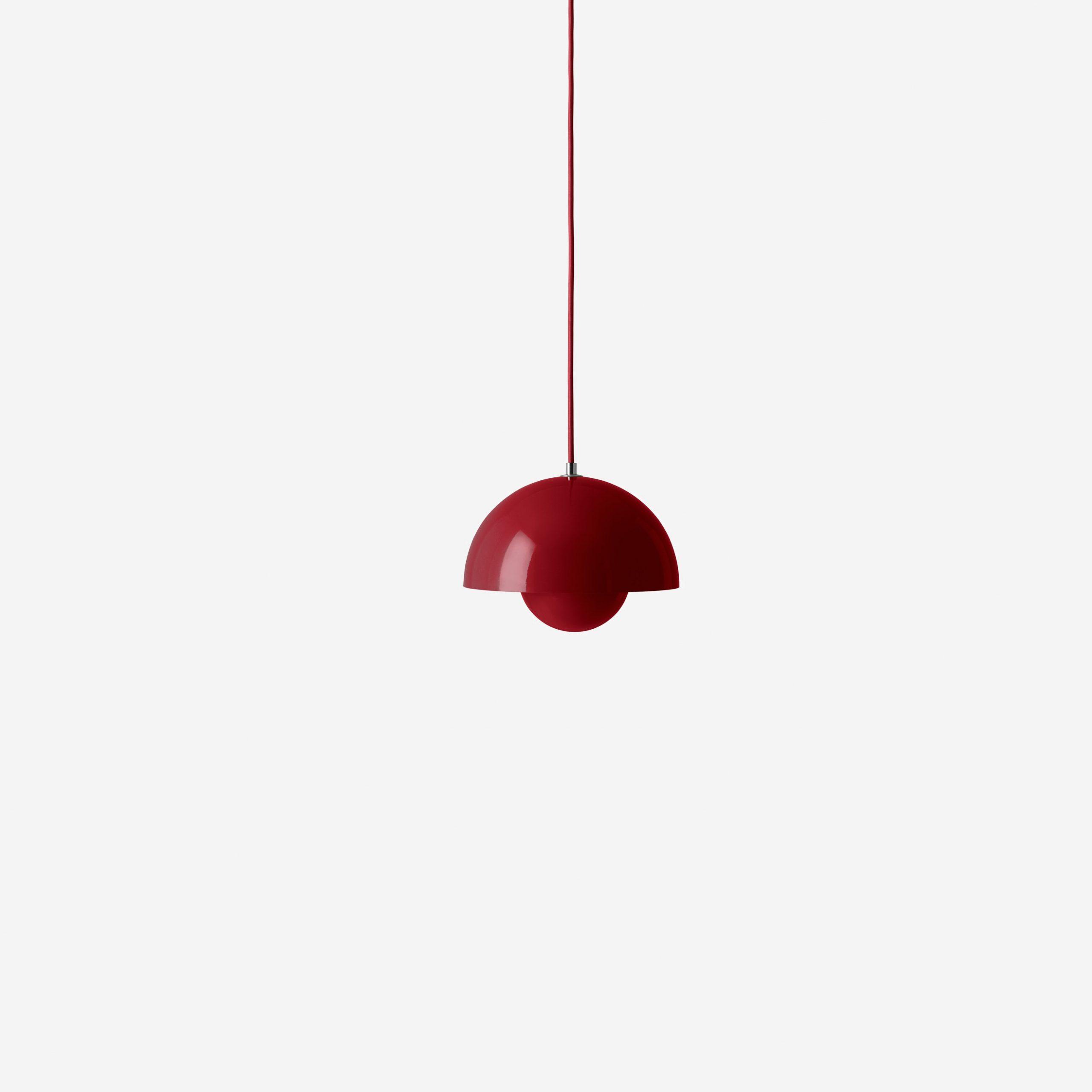 flowerpot vp1 vermillion red off