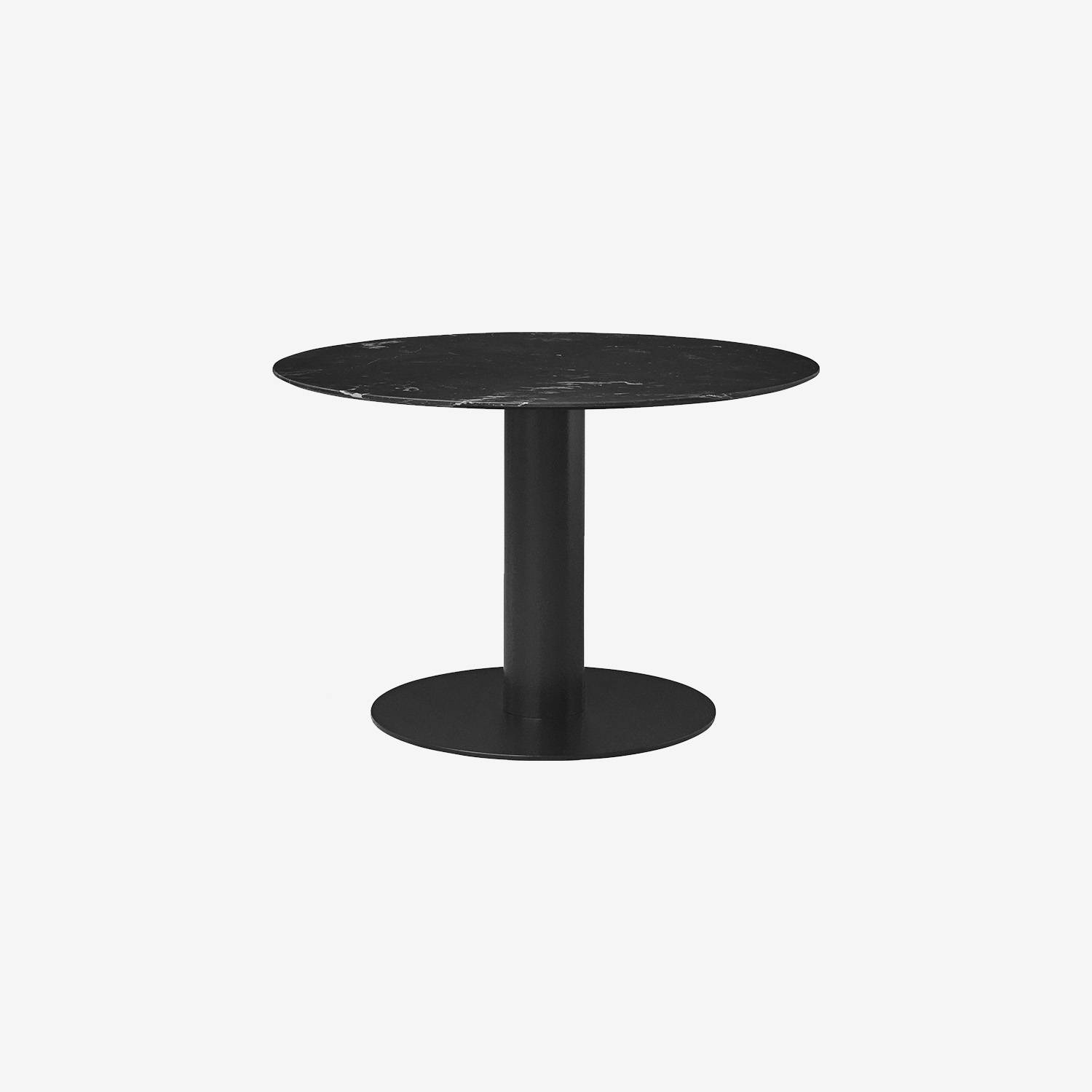 Table ronde Gubi 2.0 - Ø 110 - Base laiton – Image 8
