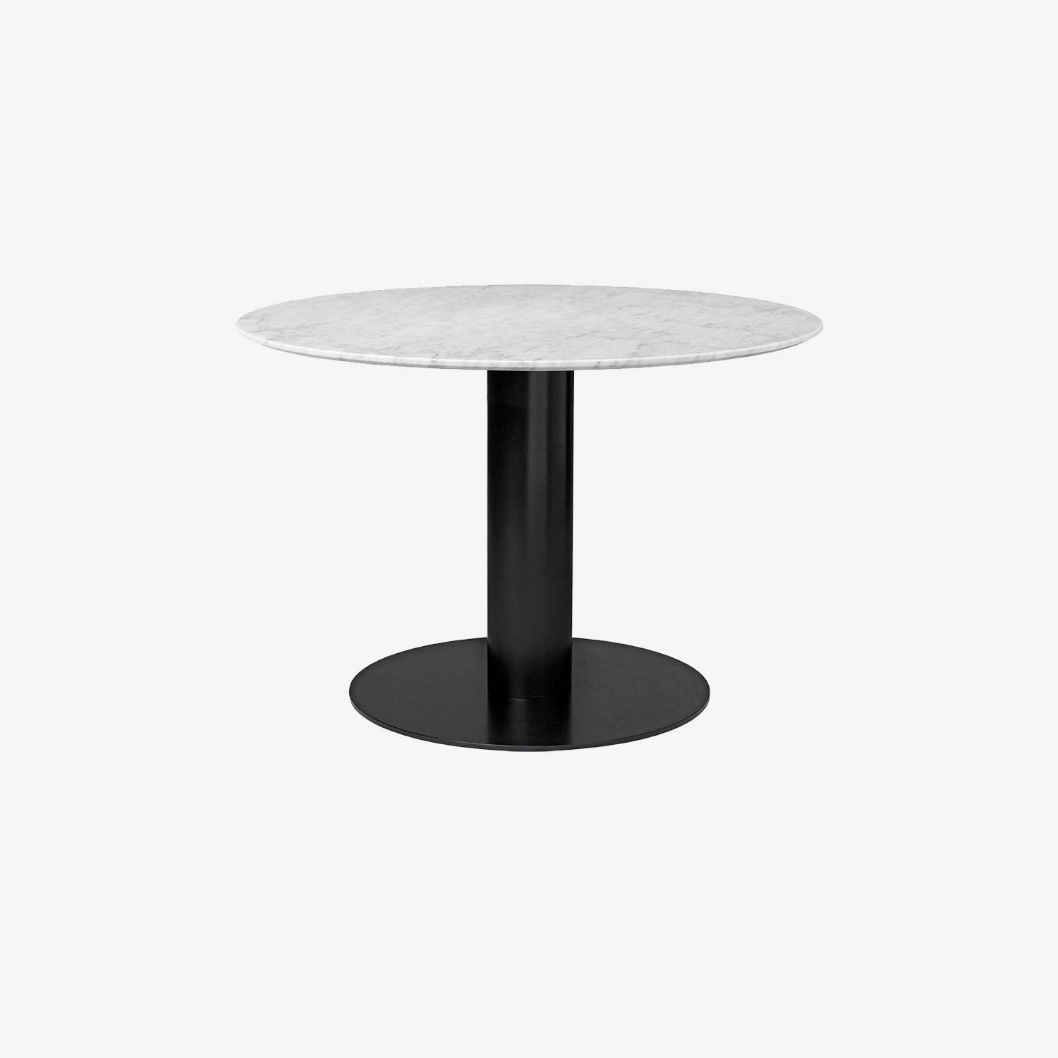 Table ronde Gubi 2.0 - Ø 110 - Base laiton – Image 10