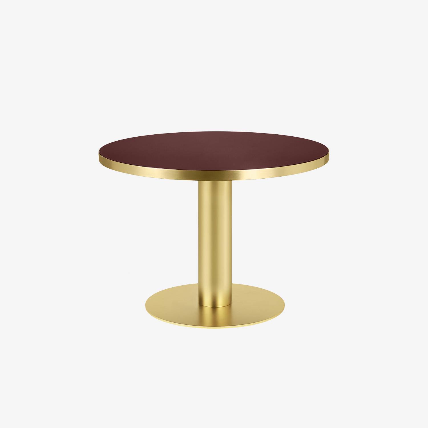 Table ronde Gubi 2.0 - Ø 110 - Base laiton – Image 20