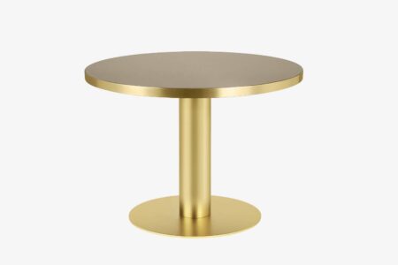 Table ronde Gubi 2.0 - Ø 110 - Base laiton