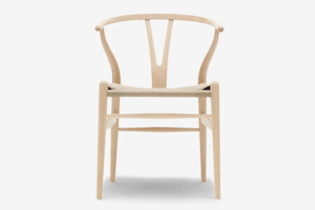 Chaise CH24 Wishbone en corde naturelle