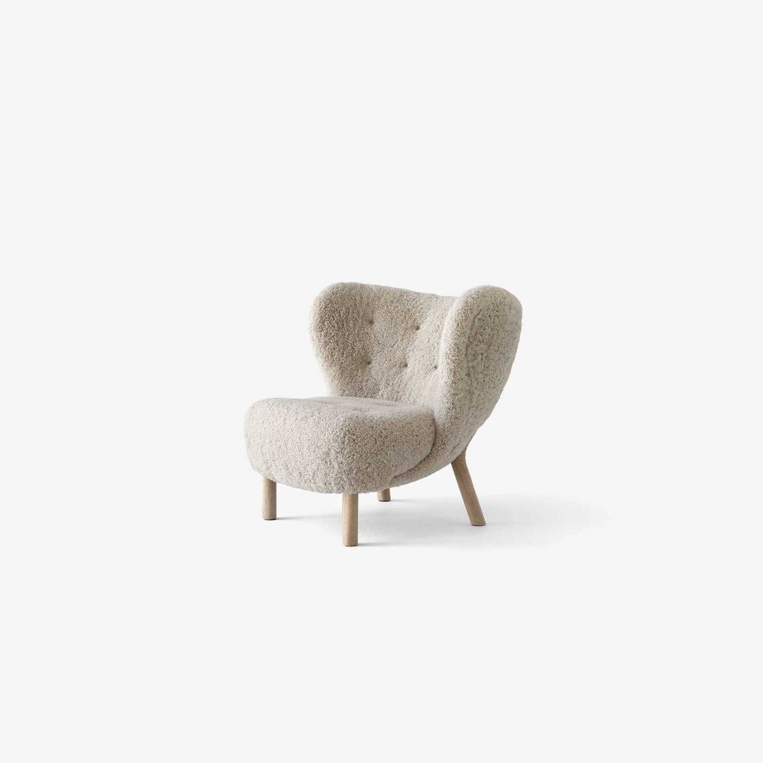 Fauteuil Little Petra VB1 - Chêne Huilé Blanc – Image 23