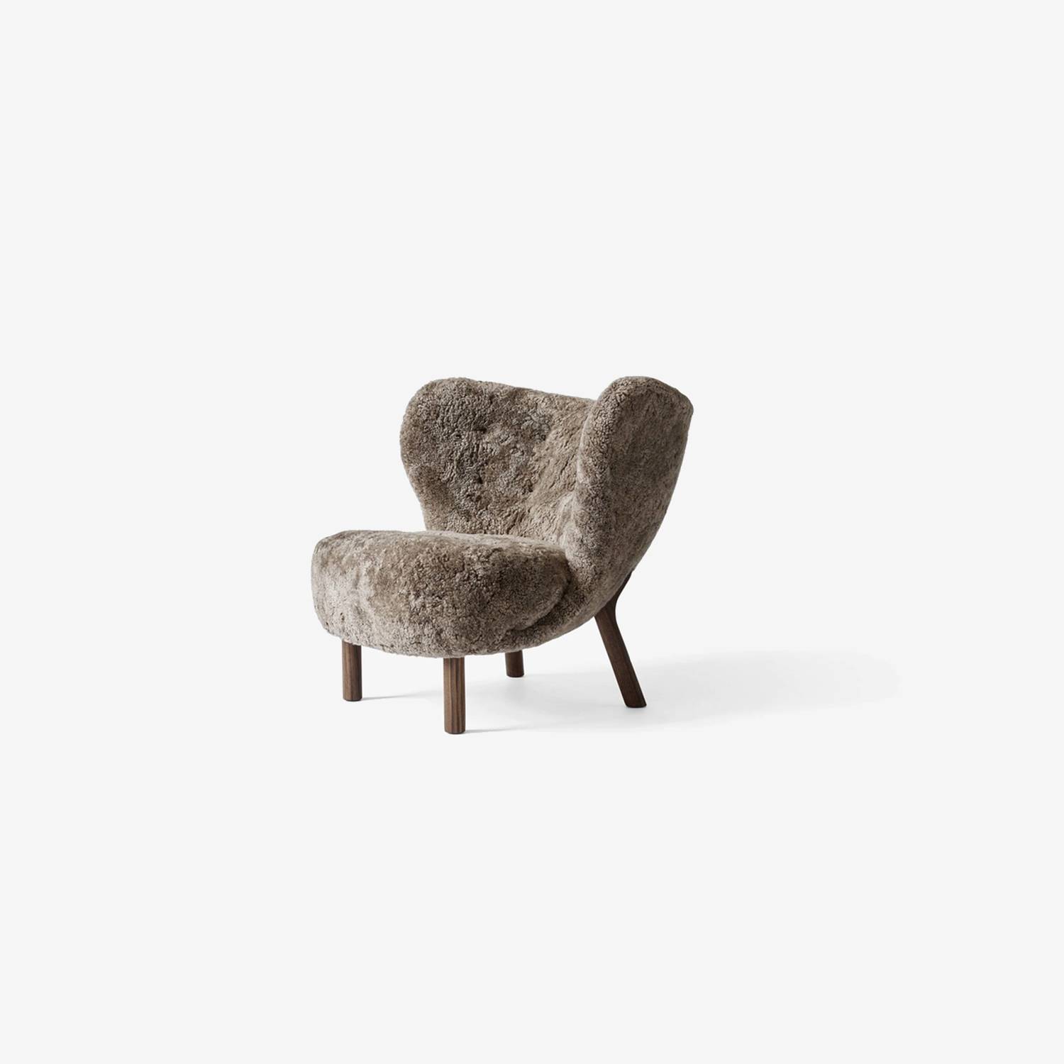 Fauteuil Little Petra VB1 - Noyer Huilé