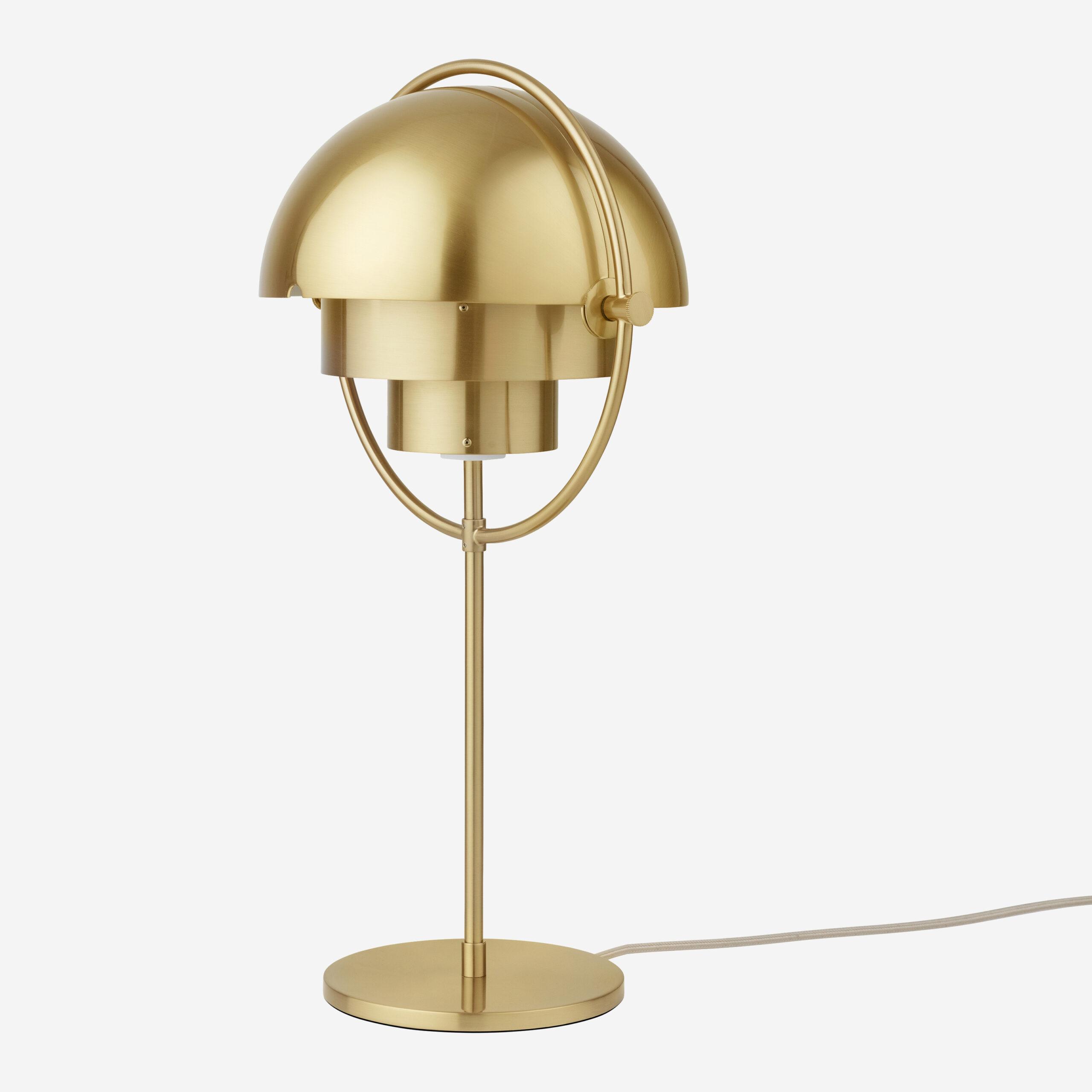 lampe à poser multi lite laiton