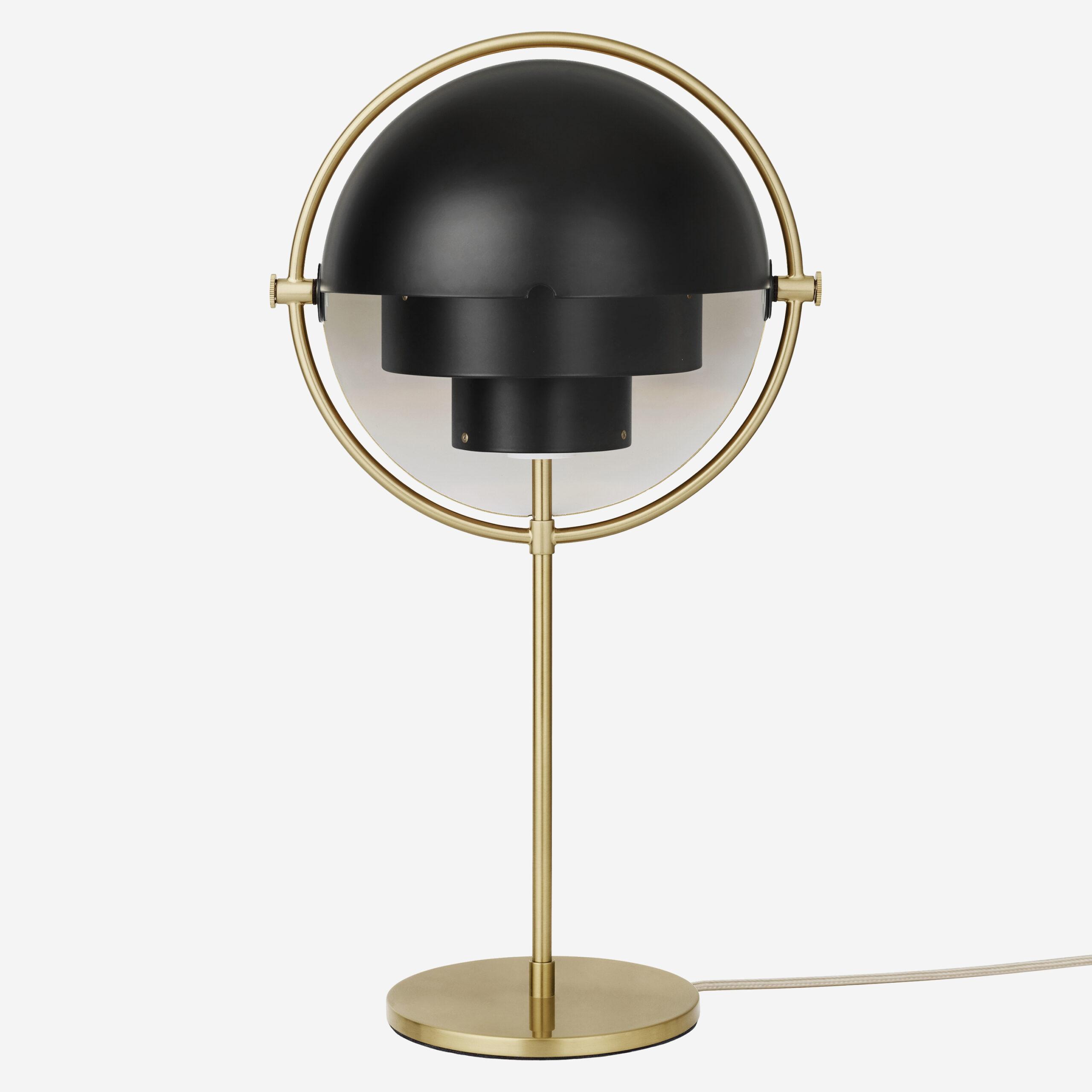 lampe à poser multi lite laiton