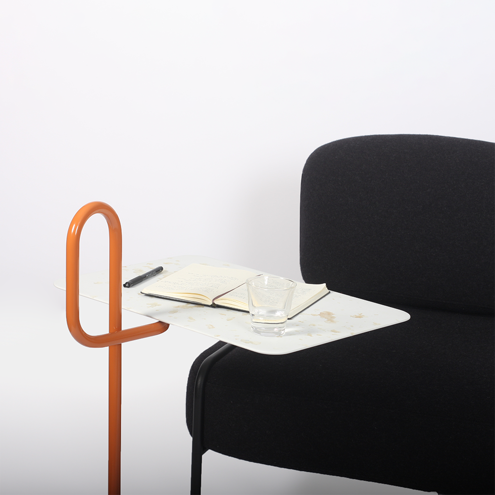Table d'appoint Laime 42 - Orange – Image 3