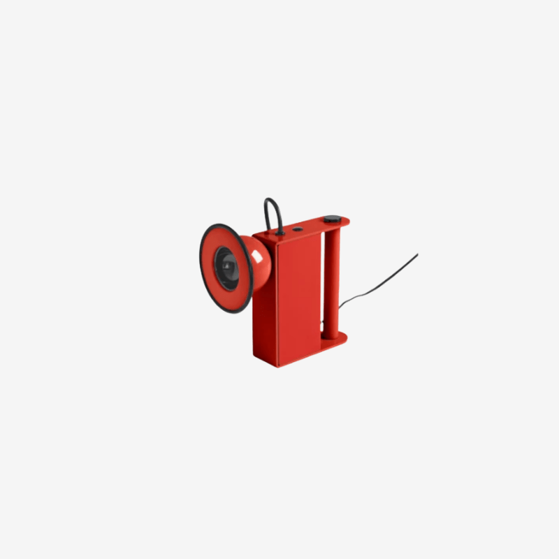Lampe Minibox rouge - stilnovo