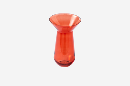 vase thick neck — dark purple