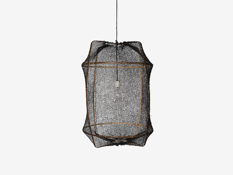 Z1 - bambou noir et sisal tissé