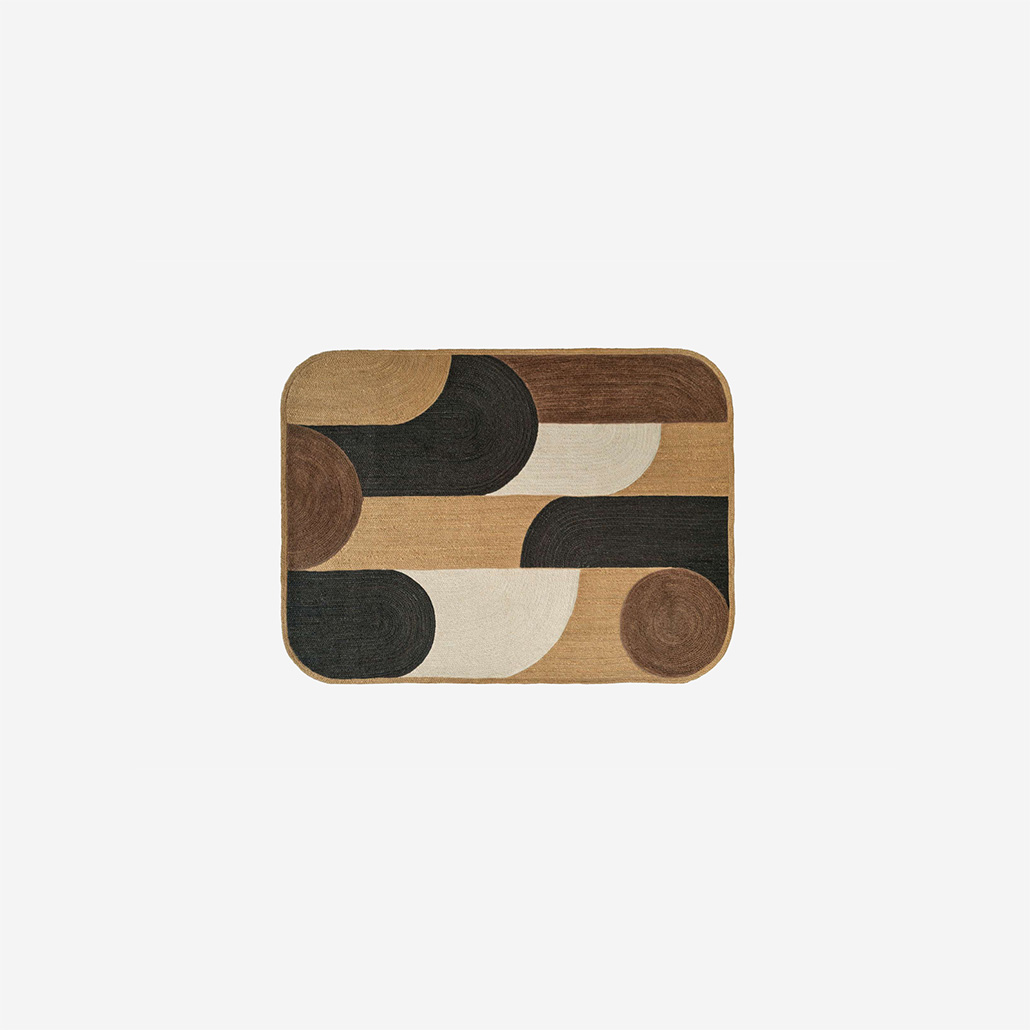 Tapis Acapulco – Black & White – Image 5