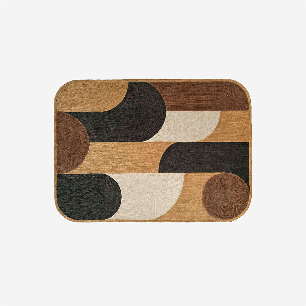 Tapis Acapulco – Black & White