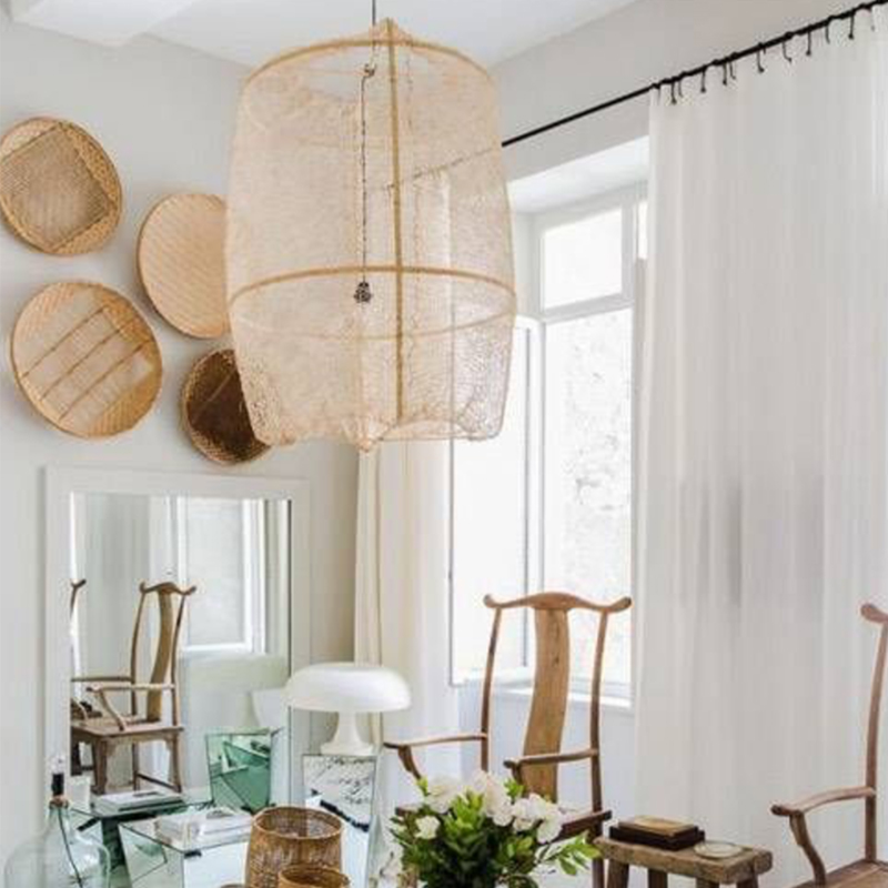 Z1 - bambou noir et sisal tissé – Image 6