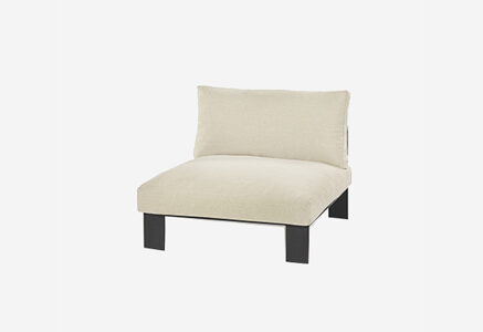 module bench — 1 place — outdoor