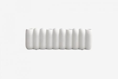 Bougeoir Tube Big - Blanc