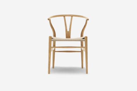 Chaise CH24 Wishbone en Chêne Huilé - Corde naturelle