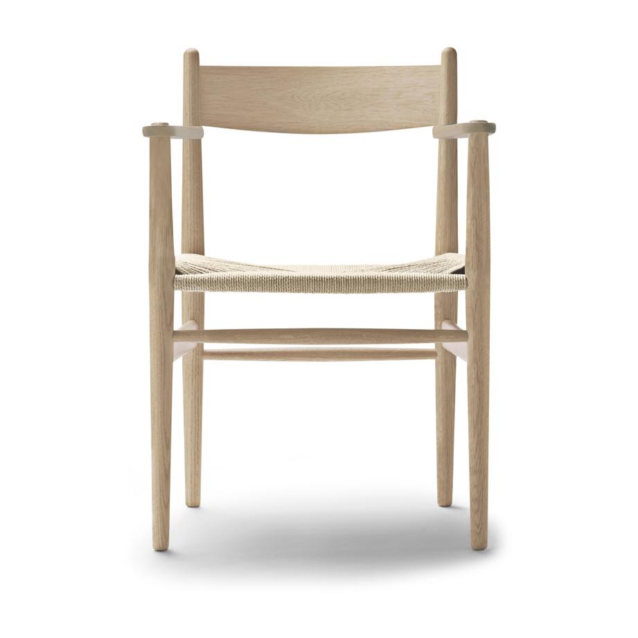Chaise CH37 en corde naturelle – Image 4
