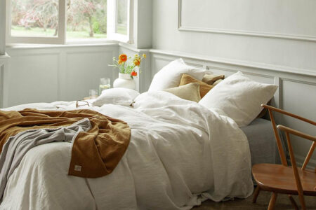 Drap Housse en Chanvre Pur - 180x200cm