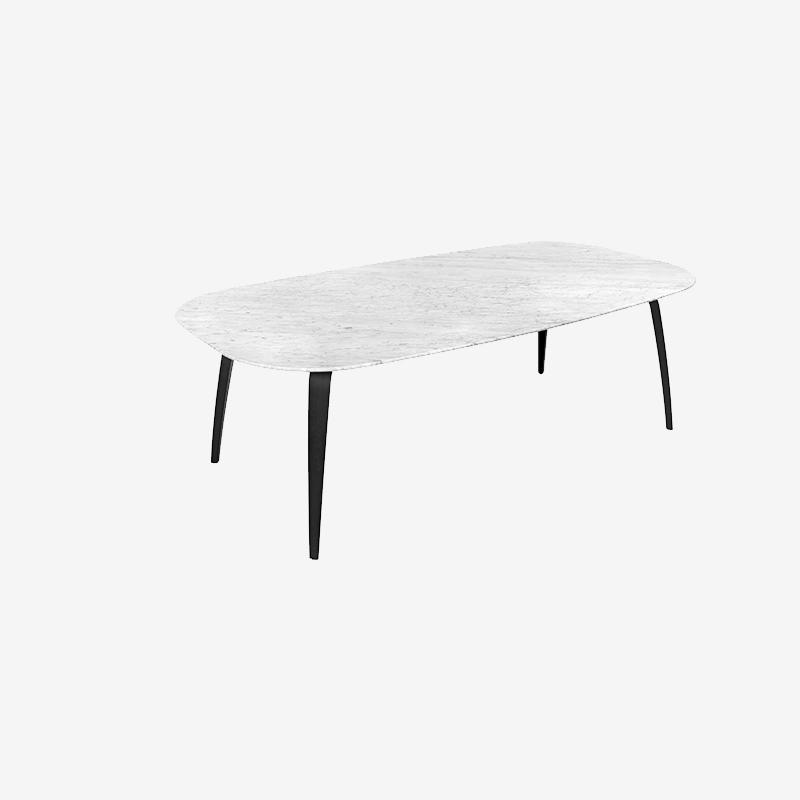 Gubi Dining Table Elliptical - Marbre – Image 6