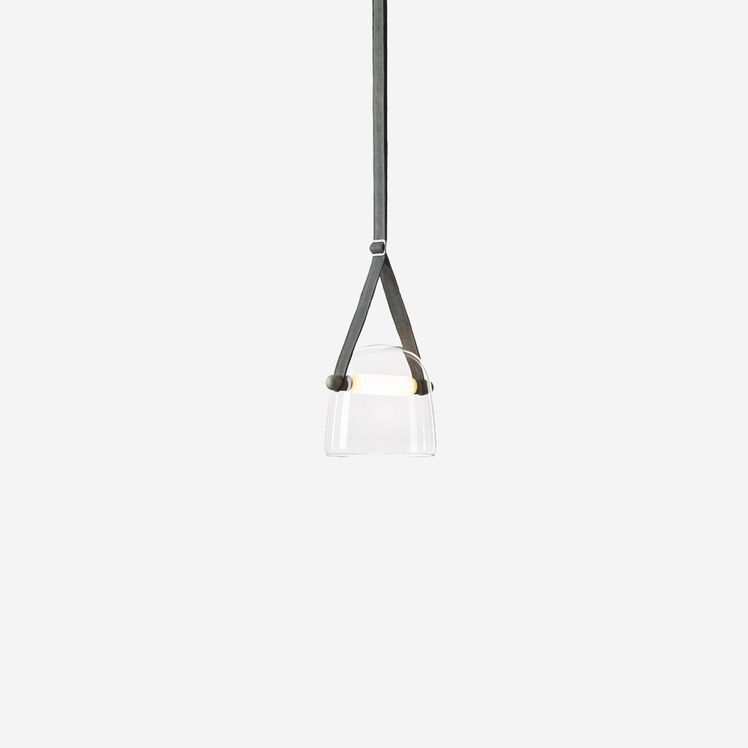 Suspension Mona Medium PC979 - Transparent et gris
