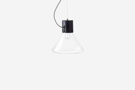 Suspension Muffins PC865 - Transparent et Noir