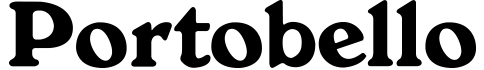 portobello logo typo