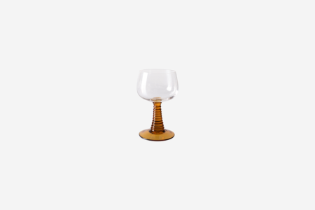 Verre Swirl - Grand - Ocre
