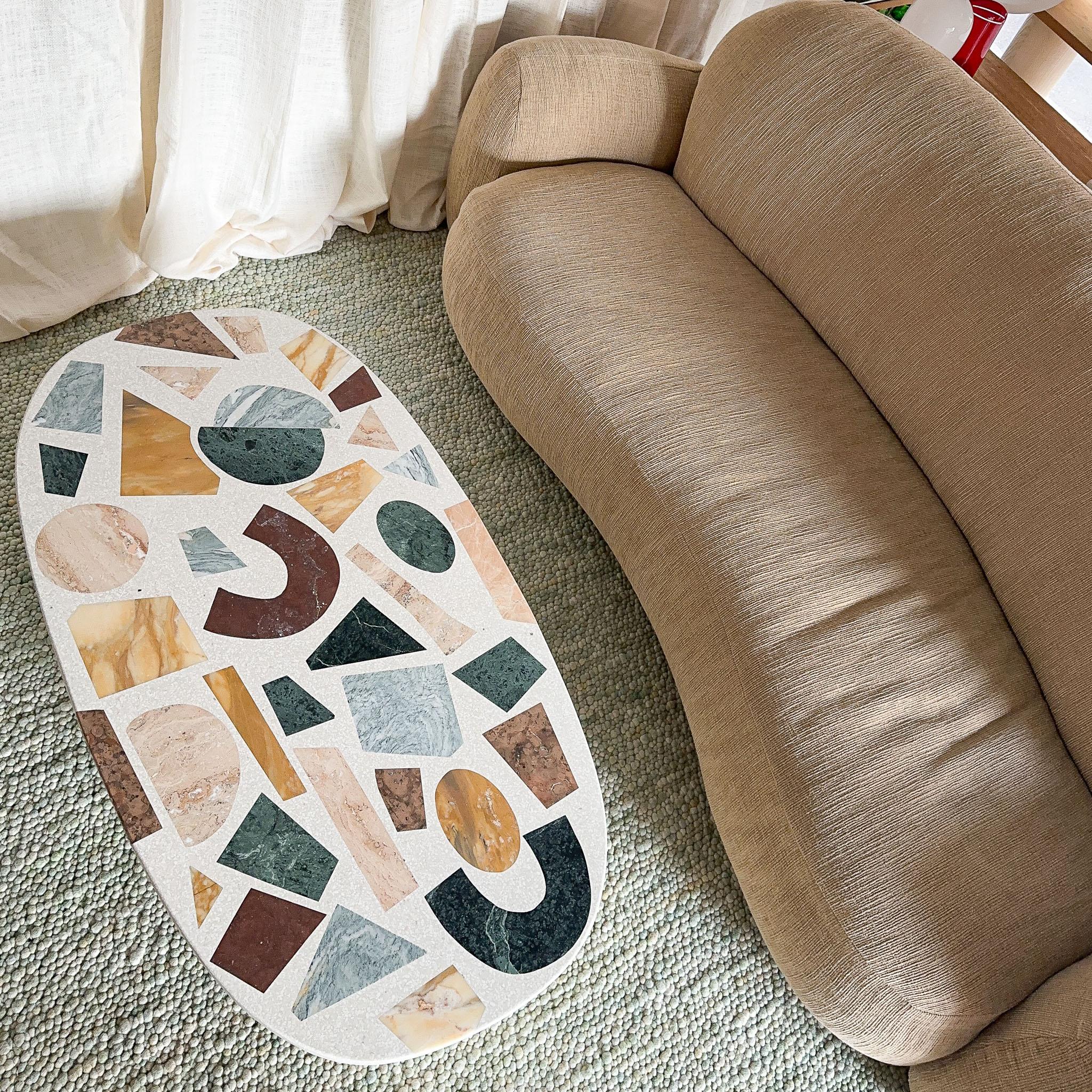 table basse Gaia ovale