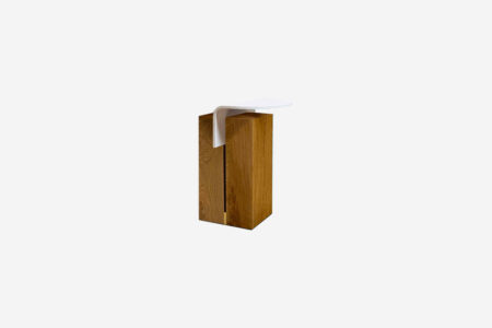 Table d'appoint Ghan 92.8 - Haute - Naturel