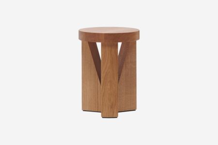 Tabouret Cugino Chêne naturel