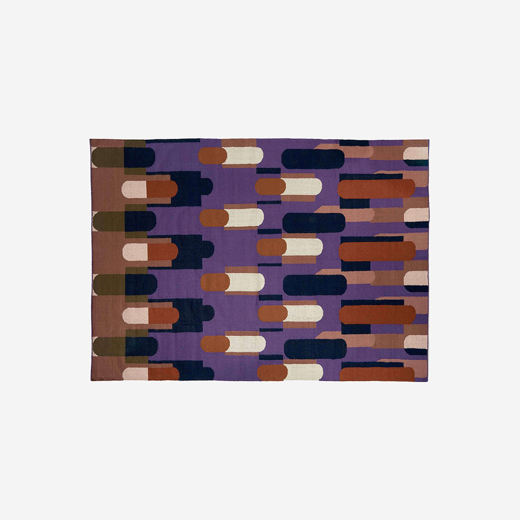 Tapis Oman - Purple